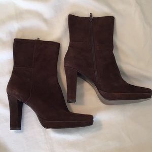Nine West Suede Boots EUC Size 7